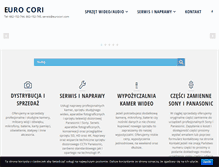 Tablet Screenshot of eurocori.pl